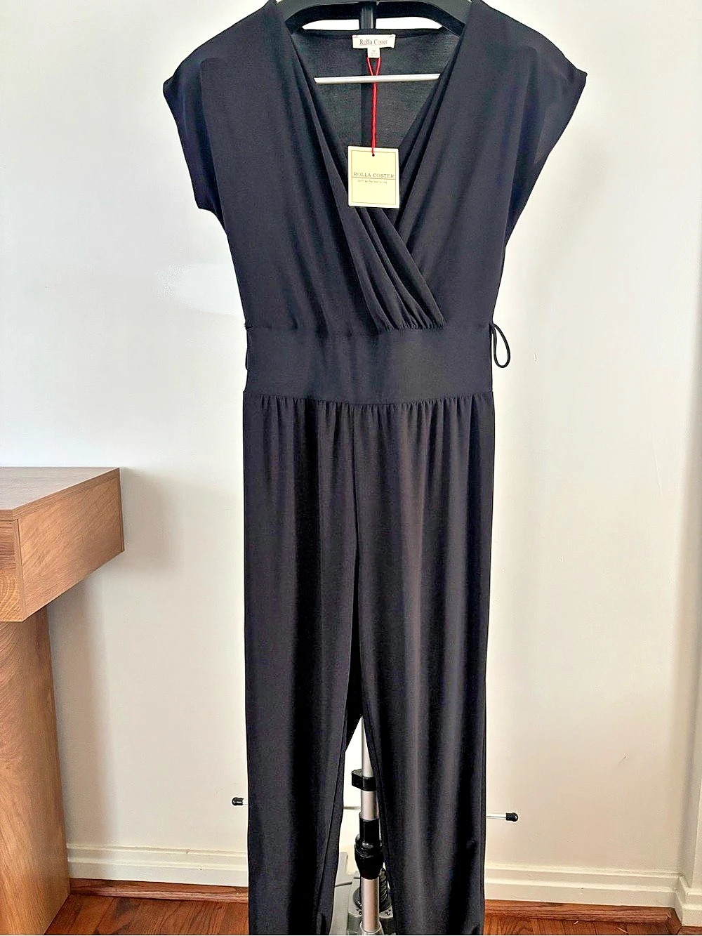 Rolla Coster Black Jumpsuit Size Medium NWT